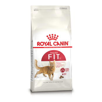 Visuel 1 du produit Croquettes pour chat adulte avec une activité modérée et accès à l’extérieur Royal Canin Fit 32 - 4 kg