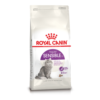 Visuel 1 du produit Croquettes pour chat adulte avec une sensibilité digestive Royal Canin Sensible 33 - 2 kg