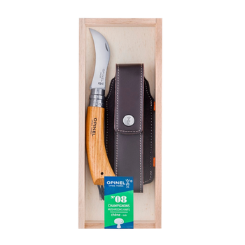 Visuel 1 du produit Plumier avec couteau à champignon et son étui n°8 Opinel