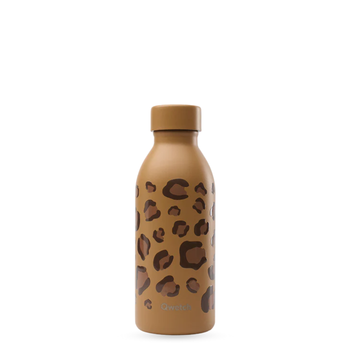 Visuel 1 du produit Bouteille isotherme Icon en inox coloris marron Qwetch - 500 ml