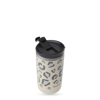 Visuel 1 du produit Mug de voyage isotherme travel mug Wild en inox coloris beige Qwetch - 350 ml
