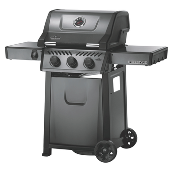 Visuel 1 du produit Barbecue gaz 3 brûleurs coloris gris Freestyle Napoléon - 132 x 64 x 116 cm