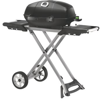 Visuel 1 du produit Barbecue électrique Travel Q avec chariot 2200W coloris noir Napoléon  - 112 x 50 x 93 cm