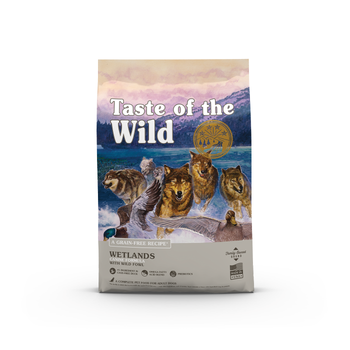Visuel 1 du produit Croquettes pour chien adulte sans céréales canard Taste of the Wild Wetlands - 2 kg
