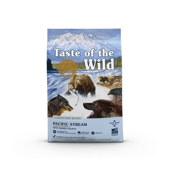 Visuel 1 du produit Croquettes pour chien adulte sans céréales saumon Taste of the Wild Pacific Stream - 2 kg