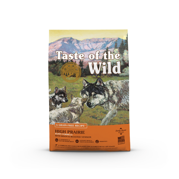 Visuel 1 du produit Croquettes pour chiot sans céréales bison et gibier rôti Taste of the Wild High Prairie - 2 kg