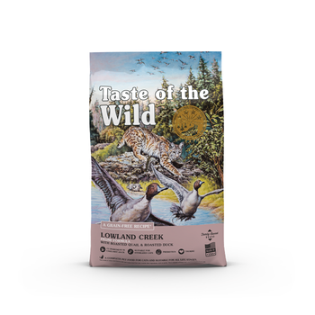 Visuel 1 du produit Croquettes pour chat au canard et à la caille Lowland Creek - 2 kg