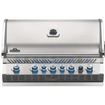 Visuel 1 du produit Barbecue gaz encastrable en inox Napoléon Bipro 665 5 brûleurs - 106 x 65 x 43 cm