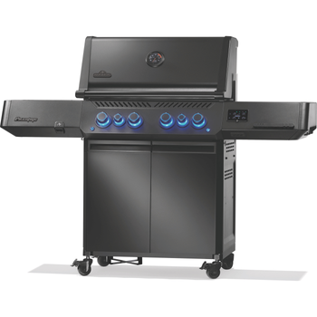 Visuel 1 du produit Barbecue gaz noir connecté Napoléon Prestige 500 Phantom  4 brûleurs - 168 x 67 x 127 cm
