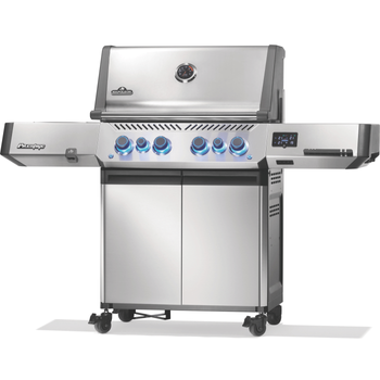 Visuel 1 du produit Barbecue gaz inox connecté Napoléon Prestige 500 - 166 x 66 x 129,5 cm