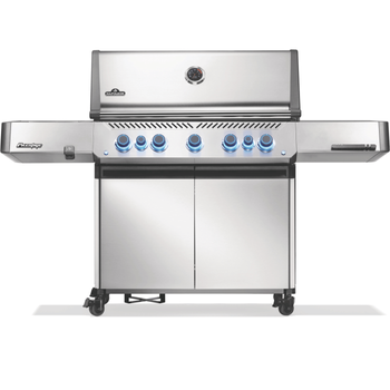 Visuel 1 du produit Barbecue gaz inox Napoléon Prestige 665 - 188 x 66 x 129,5 cm