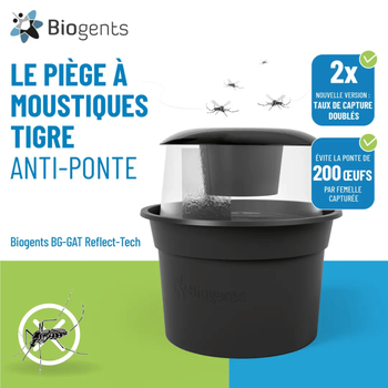 Visuel 2 du produit Piège d'extérieur à moustiques tigre coloris noir Biogents BG-GAT
