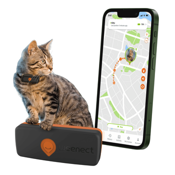 Visuel 1 du produit Traceur GPS pour chat coloris noir Weenect