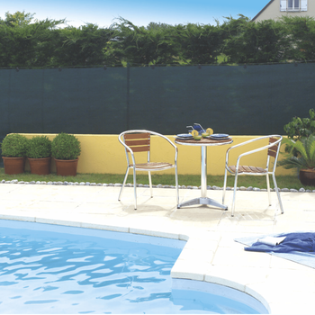 Visuel 1 du produit Brise-vue tissé coloris vert Nortène Recynet Plus - 10 m x H 100 cm