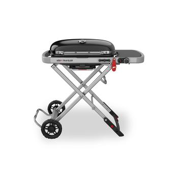 Visuel 1 du produit Barbecue gaz Traveler coloris noir en acier émaillé Weber -  94 x 49 x 66 cm