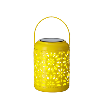 Visuel 1 du produit Lanterne solaire colorée - Ø 12 x H 17 cm