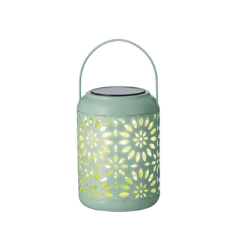 Visuel 1 du produit Lanterne solaire colorée - Ø 12 x H 17 cm