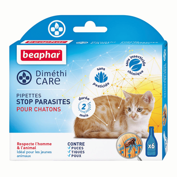 Visuel 1 du produit Pipettes pour chatons DiméthiCARE 6 x 0,75 ml