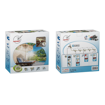 Visuel 1 du produit Kit de brumisation portable blanc Jardibric – 15 m