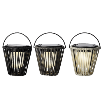 Visuel 1 du produit Luminaire solaire de balcon - Ø 15 x H 15 cm