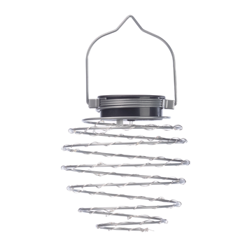 Visuel 1 du produit Ensemble de 4 lanternes solaires argent Smart Garden Spiralight - Ø 12 x 21,5 cm