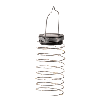 Visuel 1 du produit Lanterne solaire Spiralight Spring - Ø 8,5 x H 15,5 cm