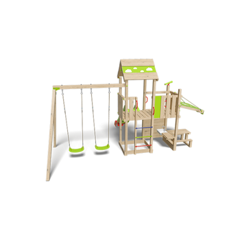 Visuel 1 du produit Aire de jeux Aléo by Trigano en bois Snack Xpression - H 2,20 m