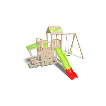 Visuel 1 du produit Aire de jeux Aléo by Trigano en bois Zesty Xpression - H 2,20 m