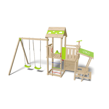 Visuel 1 du produit Aire de jeux Aléo by Trigano en bois Zesty Xpression - H 2,20 m