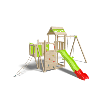 Visuel 1 du produit Aire de jeux Aléo by Trigano en bois Strarry Xpression - H 2,20 m