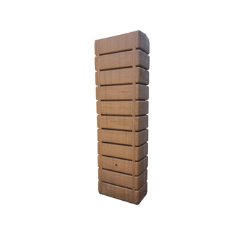 Visuel 1 du produit Récupérateur à eau  Bellijardin Woody - 300 L Brun