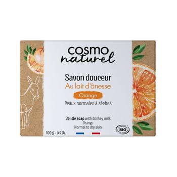 Visuel 1 du produit Savon Ânesse Agrumes bio Étui 100 g orange
