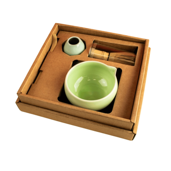 Visuel 1 du produit Coffret à thé matcha vert - les 4 pièces