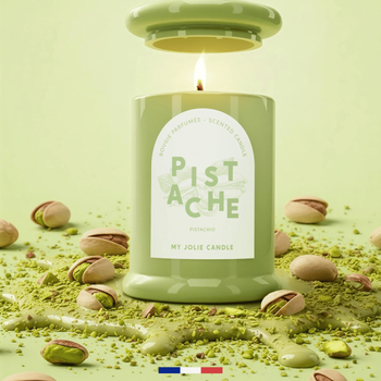 Visuel 1 du produit Bougie parfumée Trendy senteur pistache Maison Berger Paris - 150 g