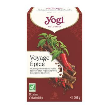 Visuel 1 du produit Yogi Voyage Épicé Bio- 17 sachets