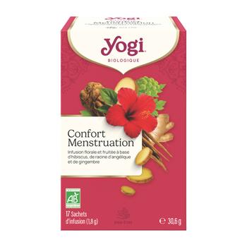 Visuel 1 du produit Yogi Confort Menstruation Bio – 17 sachets