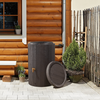 Visuel 1 du produit Réservoir avec couvercle brun Graf Madera  – 220 L