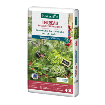 Visuel 1 du produit Terreau potager et aromatiques botanic® 40 L