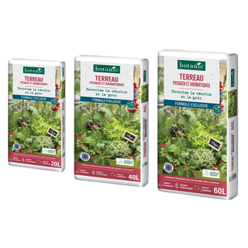 Visuel 1 du produit Terreau potager et aromatiques botanic®