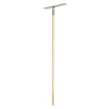 Visuel 1 du produit Râteau 12 dents botanic® avec manche en bois - 150 cm