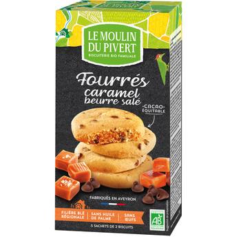 Visuel 1 du produit Cookies au Caramel Beurre Salé bio - 175 gr