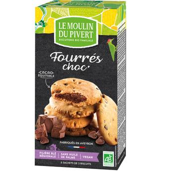 Visuel 1 du produit Fourré choc bio 175 g LE MOULIN DU PIVERT