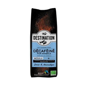 Visuel 1 du produit Café décaféiné équitable FFL bio moulu Destination - 250 g