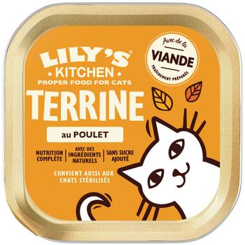 Visuel 1 du produit Terrine au poulet pour chat Lily’s Kitchen - 85 g