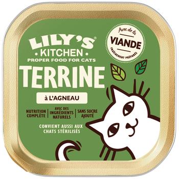 Visuel 1 du produit Terrine à l’agneau pour chat Lily’s Kitchen - 85 g