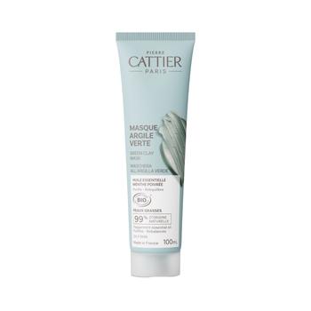 Visuel 1 du produit Masque à l’argile verte Cattier bio en format de 100 ml