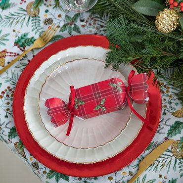 Une table dressée pour Noël