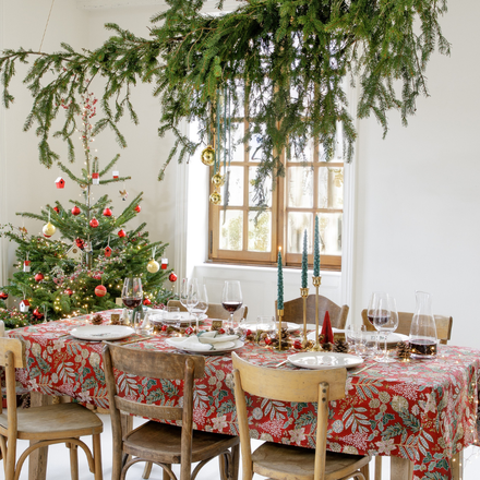 table de noël traditionnelle