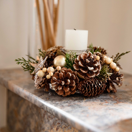 Déco de noël style nature
