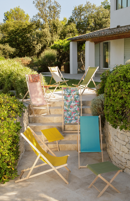 Des chiliennes en extérieur